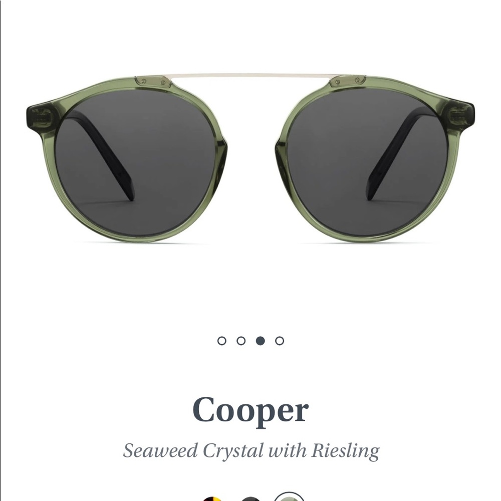 Warby parker sunglasses. Worn 2x. Super cute just don’t wear as much as I want!